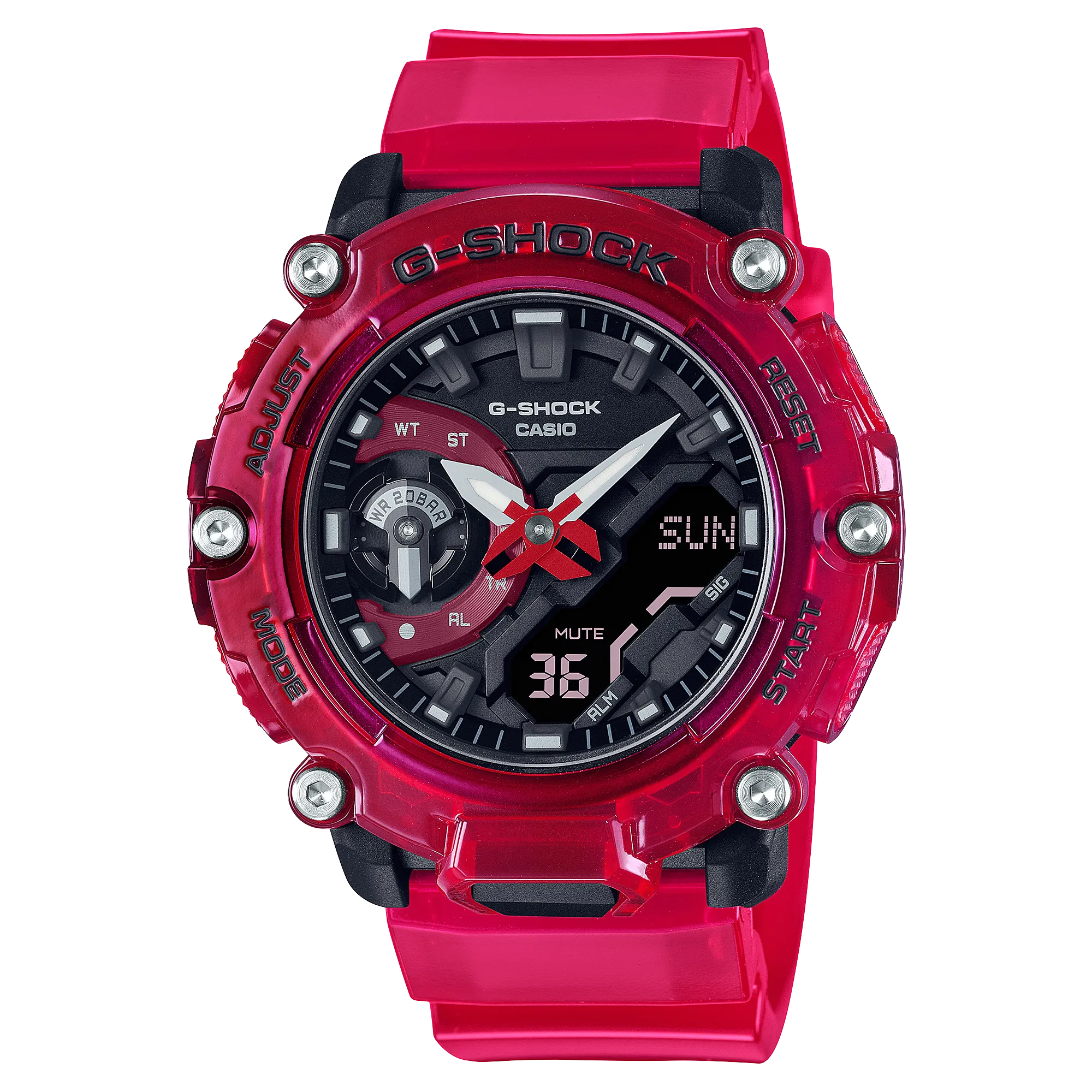 Casio G-Shock Special Colour Model Carbon Core Guard Structure Watch GA2200SKL-4A GA-2200SKL-4A