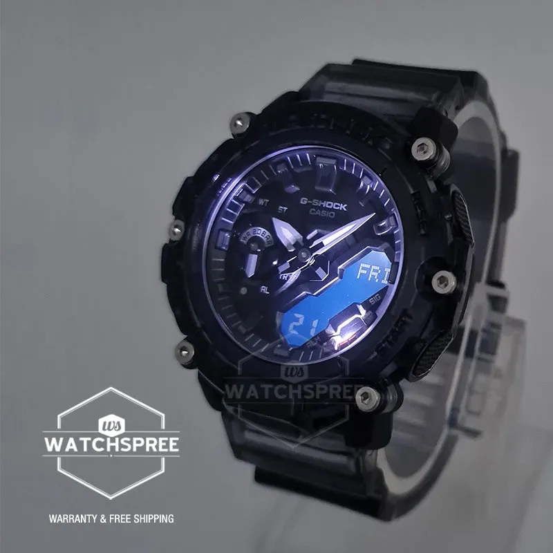 Casio G-Shock Special Colour Model Carbon Core Guard Structure Watch GA2200SKL-8A GA-2200SKL-8A