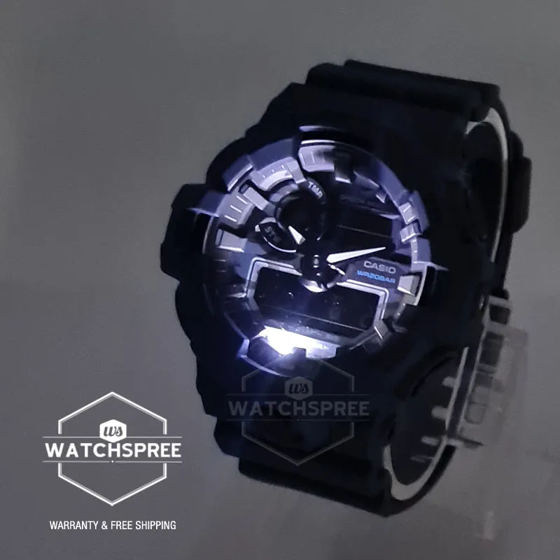 Casio G-Shock Special Colour Model GA-700 Lineup Blue Resin Band Watch GA700CA-2A GA-700CA-2A
