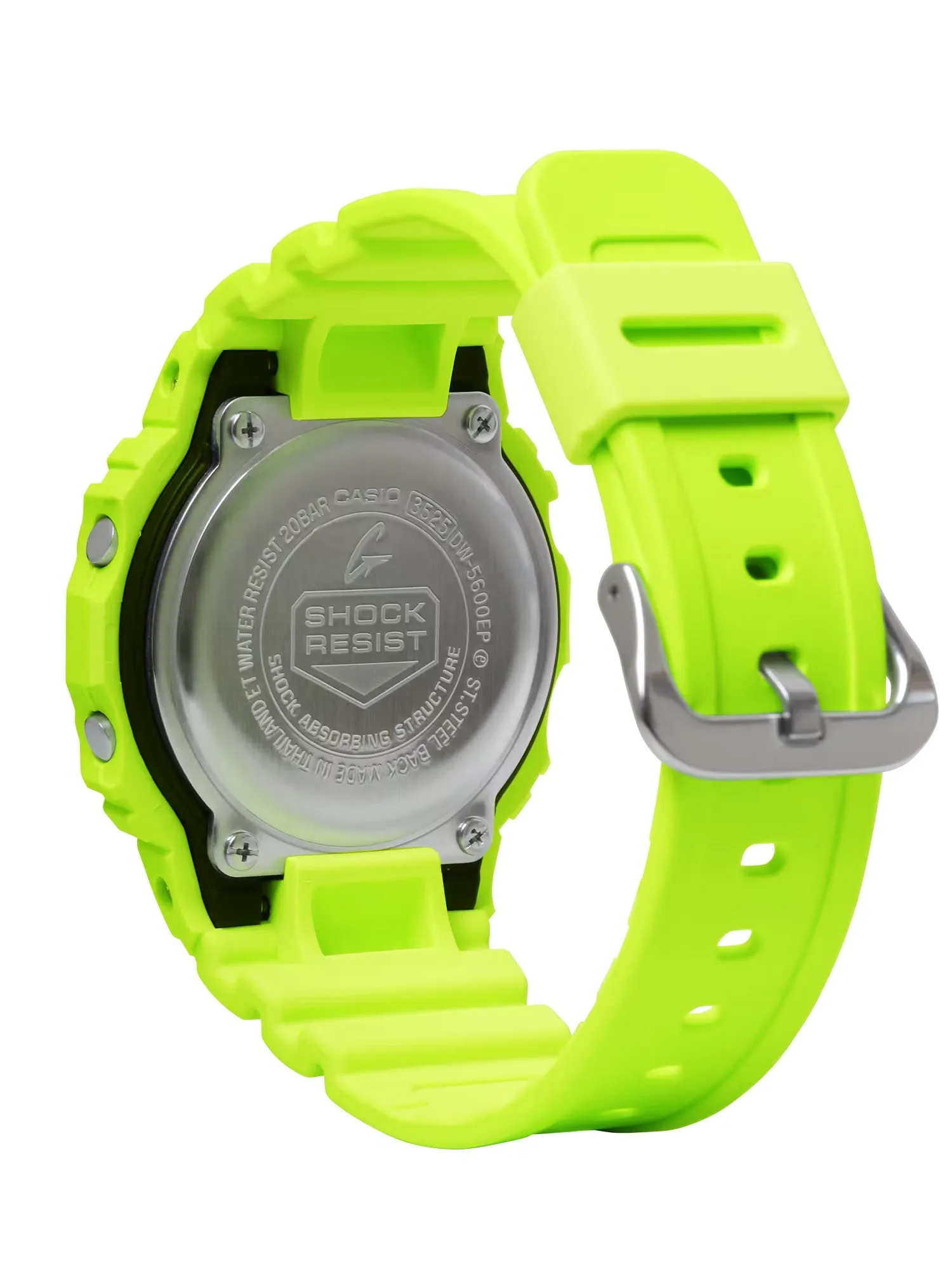 Casio G-Shock TEAM G-SHOCK Series Yellow Digital Watch DW5600EP-9