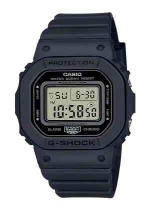 CASIO G-SHOCK WOMEN DIGITAL BLACK RESIN BAND GMDS5600BA-1D