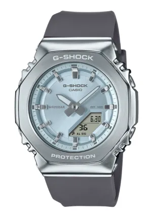 Casio G-shock Women GM-S2110-2A Digital Analog Rubber Strap Watch for Women