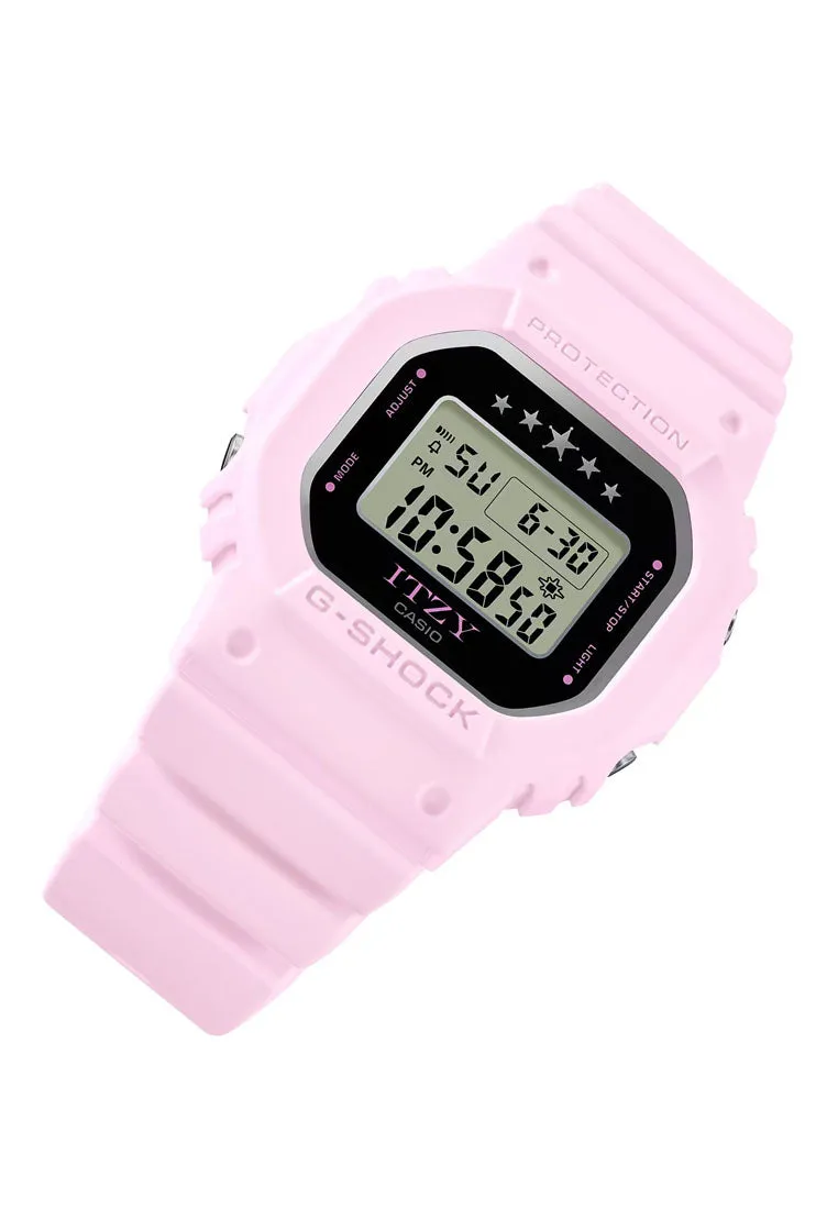 Casio G-shock Women GMD-S5610IT-4B ITZY Collaboration Digital Rubber Strap Watch For Women