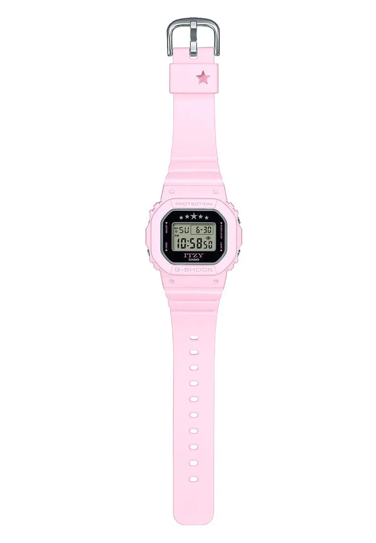 Casio G-shock Women GMD-S5610IT-4B ITZY Collaboration Digital Rubber Strap Watch For Women