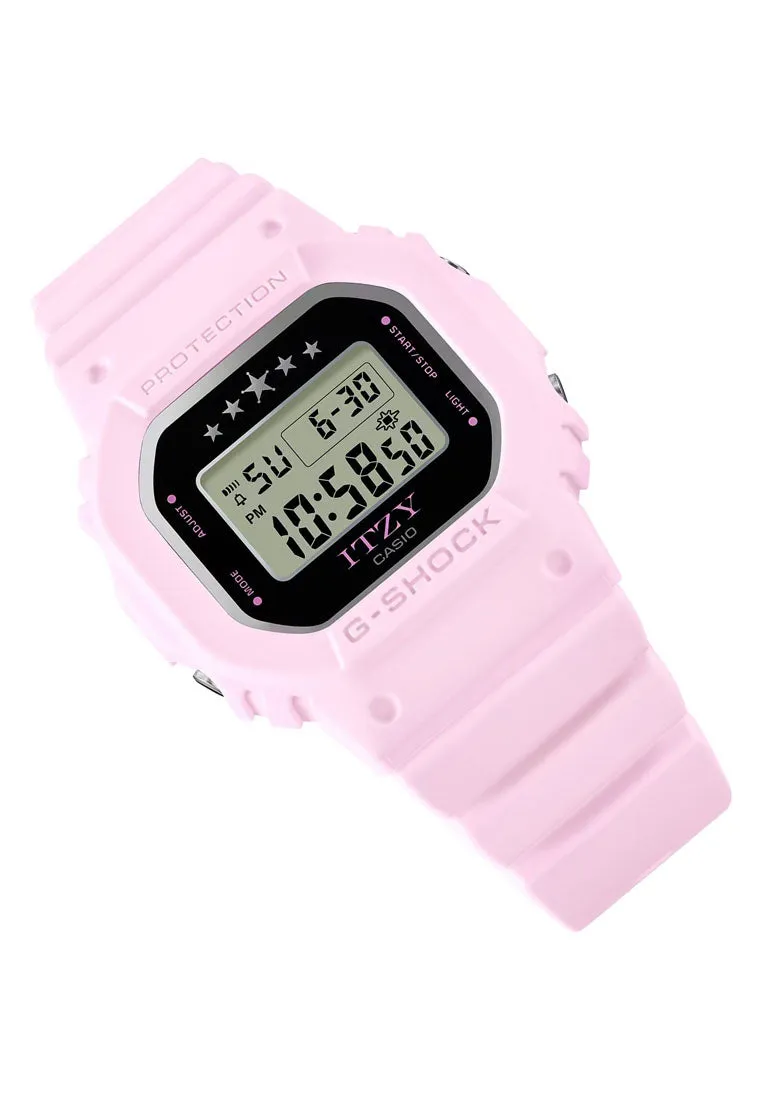 Casio G-shock Women GMD-S5610IT-4B ITZY Collaboration Digital Rubber Strap Watch For Women