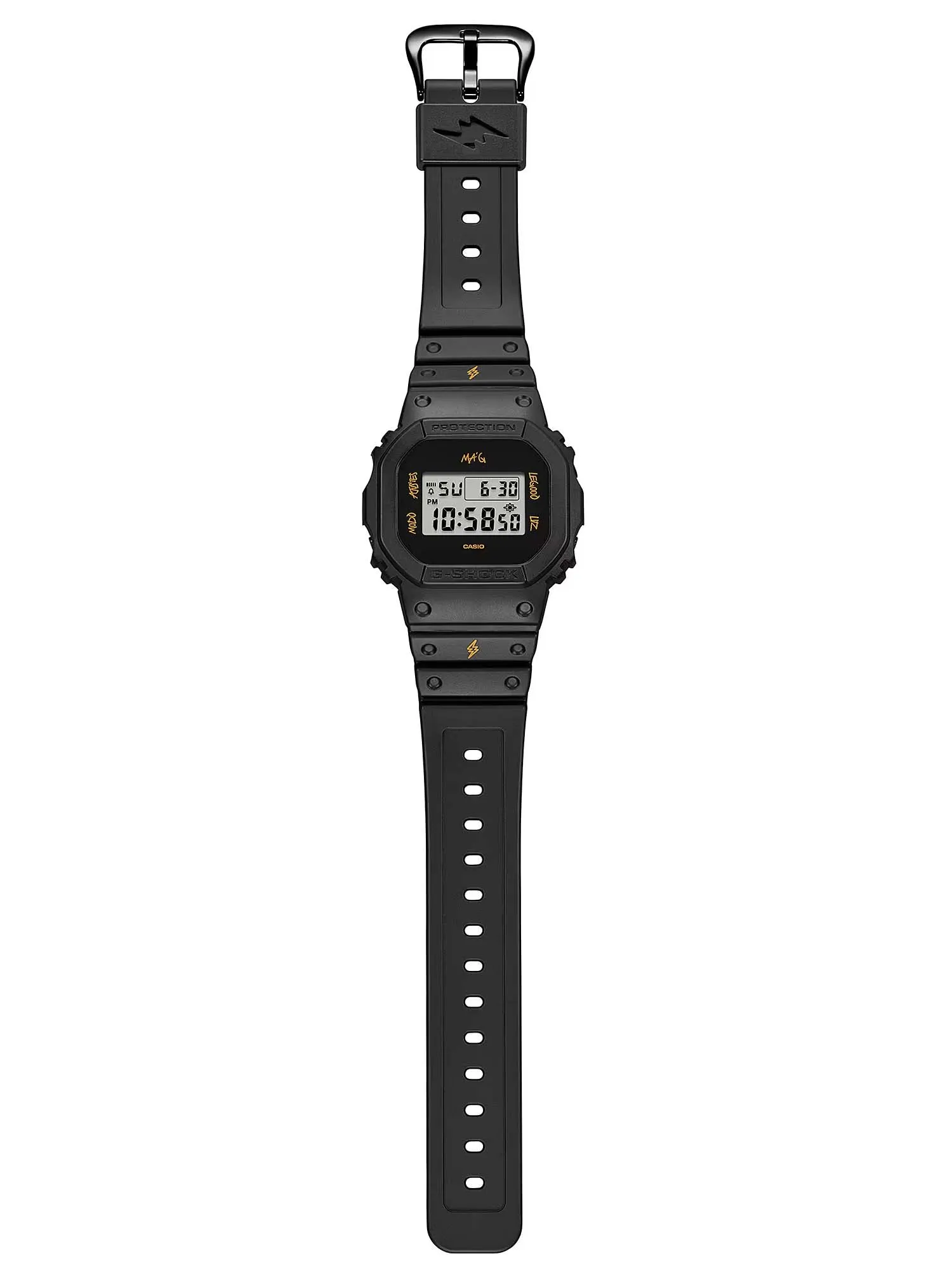 Casio G-SHOCK x J BALVIN 'MA G' Limited Edition Watch   Extra Band DWE5600JB-1A9