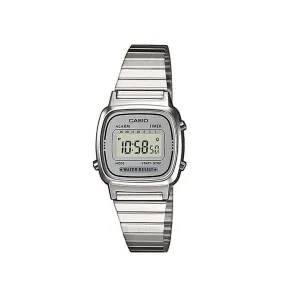 Casio LA670WA-7DF Silver Stainless Watch for Women