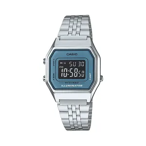 Casio LA680WA-2BDF Silver Stainless Watch for Women
