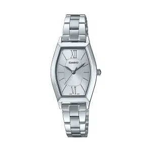 Casio Ladies' Analog Stainless Steel Band Watch LTPE167D-7A LTP-E167D-7A