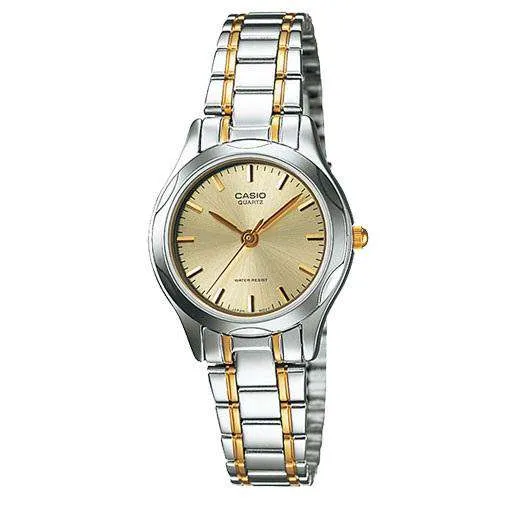 Casio LTP-1275SG-9ADF Two Tone Stainless Steel Watch for Women