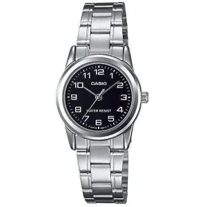 Casio LTP-V001D-1B Silver Stainless Watch for Women