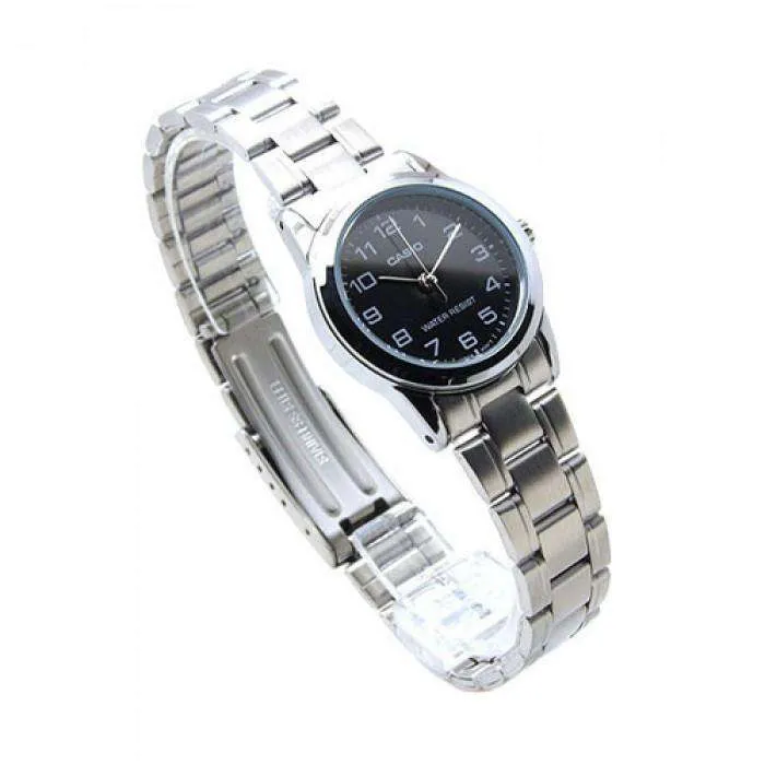 Casio LTP-V001D-1B Silver Stainless Watch for Women