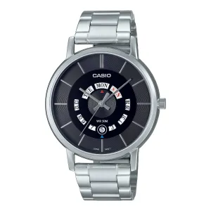 Casio Men's Analog Stainless Steel Band Watch MTPB135D-1A MTP-B135D-1A