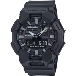 Casio Men's Watch - G-Shock Chrono Black Analog-Digital Dial Resin Strap | GA010-1A1