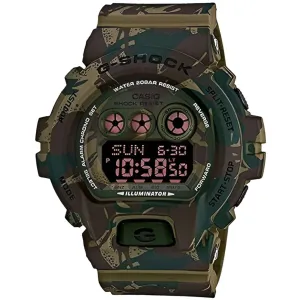Casio Men's Watch - G-Shock Chrono Camouflage Dial Resin Strap Digital | GDX6900MC-3