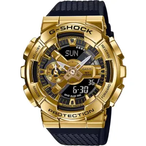 Casio Men's Watch - G-Shock Shock Resistant Black Resin Strap Ana-Digi | GM110G-1A9