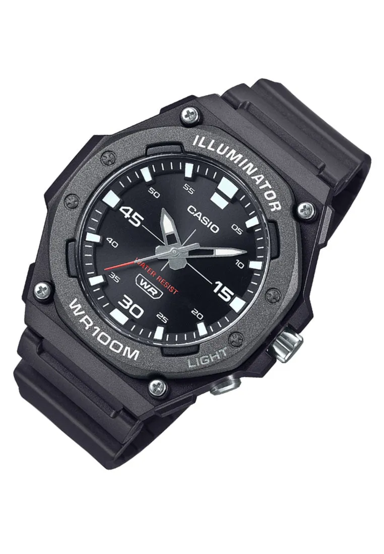 Casio MW-620H-1A Analog Rubber Strap Watch for Men