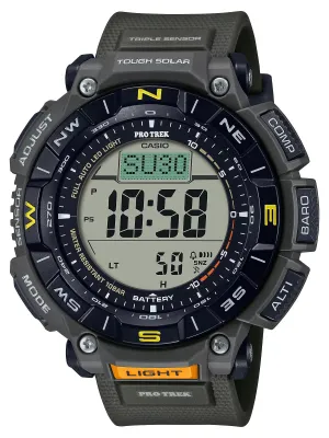 Casio PRO TREK Tough Solar Altimeter Barometer Thermometer watch PRG340-3