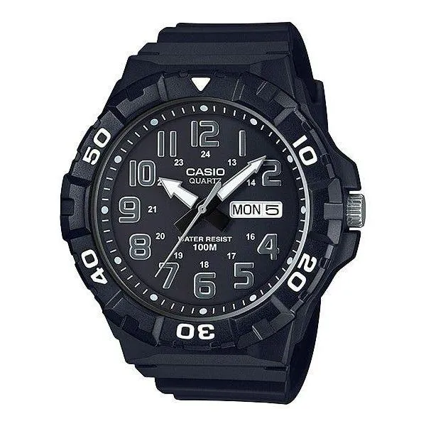 CASIO STANDARD COLLECTION MENS 100M - MRW-210H-1AVDF