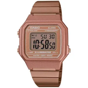 Casio Vintage B650WC-5A Rose Gold Watch for Men and Women