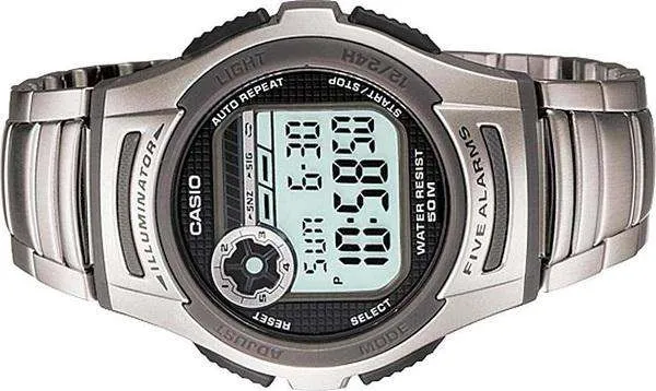 Casio W-213D-1AVDF Digital Watch for Men