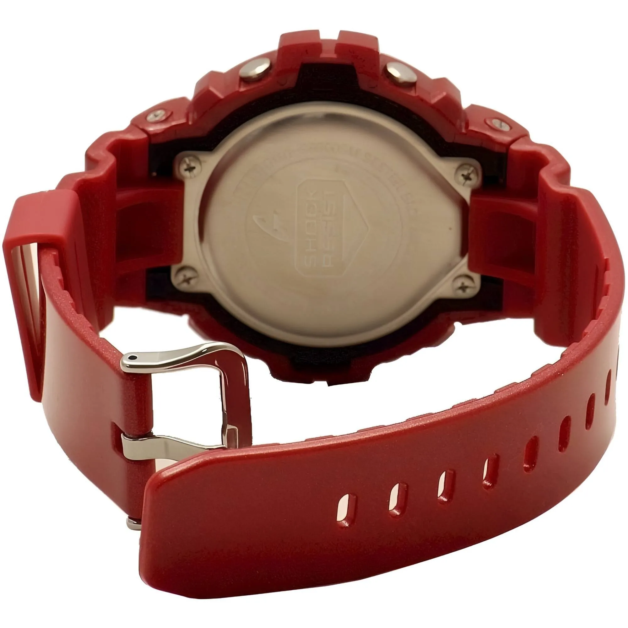 Casio Women's Watch - G-Shock World Time Red Resin Strap Digital Dial | GMDS6900SM-4