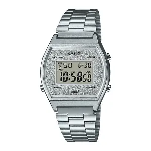 Casio Youth Vintage Digital Stainless Steel Band Watch B640WDG-7D B640WDG-7