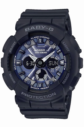 Casio Baby-g BA-130-1A2 Digital Analog Rubber Strap Watch For Women