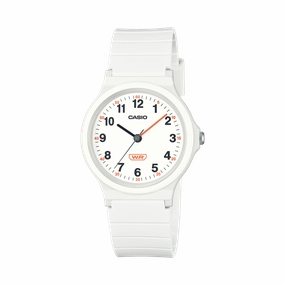 Casio Bio-Based White Resin Band Watch LQ24B-7B