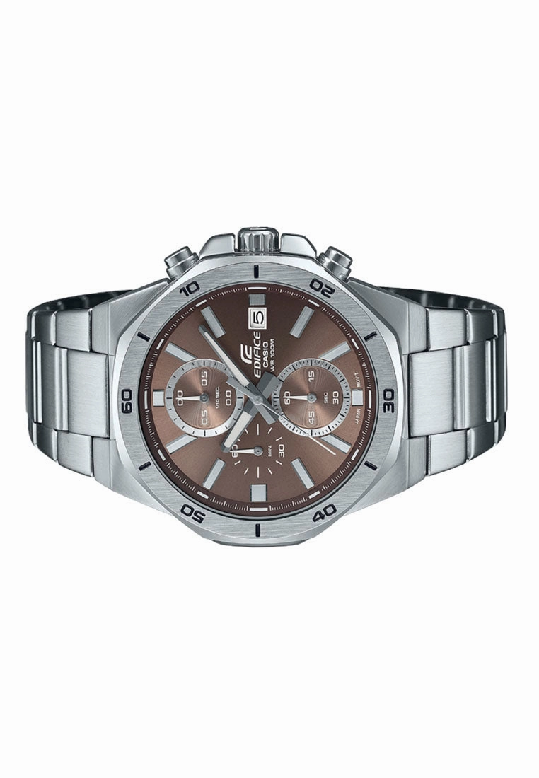 Casio Edifice EFV-640D-5A Chonograph Stainless Steel Strap Watch For Men