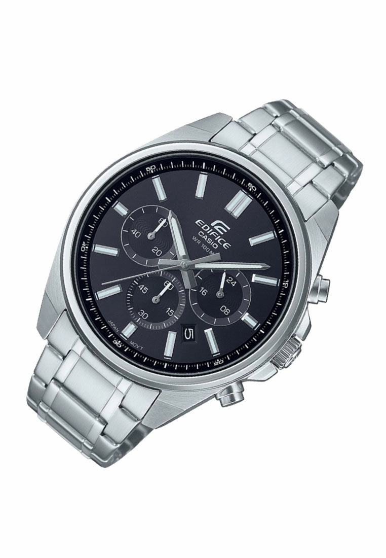 Casio Edifice EFV-650D-1A Chronograph Stainless Steel Strap Watch for Men