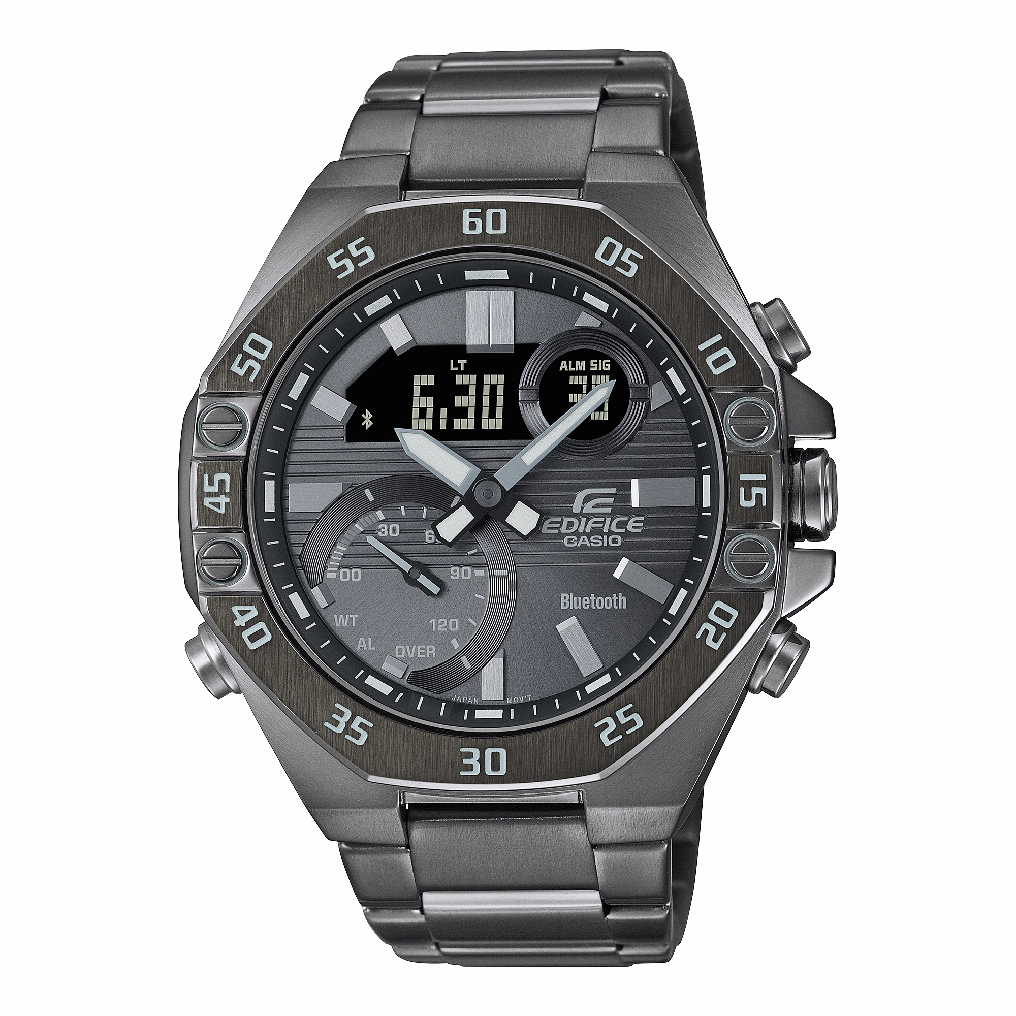 Casio Edifice Smartphone Link Gunmetal Grey ECB10DC-1B