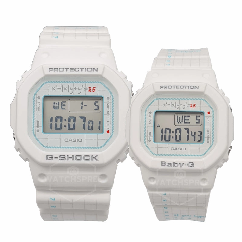 Casio G-Shock & Baby-G Couple 25th Anniversary G Presents Lover Collection's Limited Models LOV21B-7D