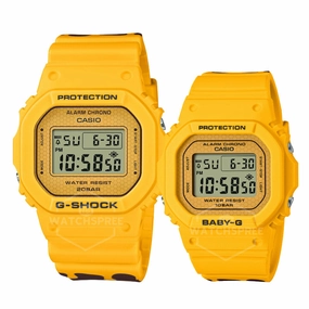 Casio G-Shock & Baby-G Honey-Inspired 2022 Limited Models SLV22B-9D SLV-22B-9D SLV-22B-9 [Couple Watch Set]