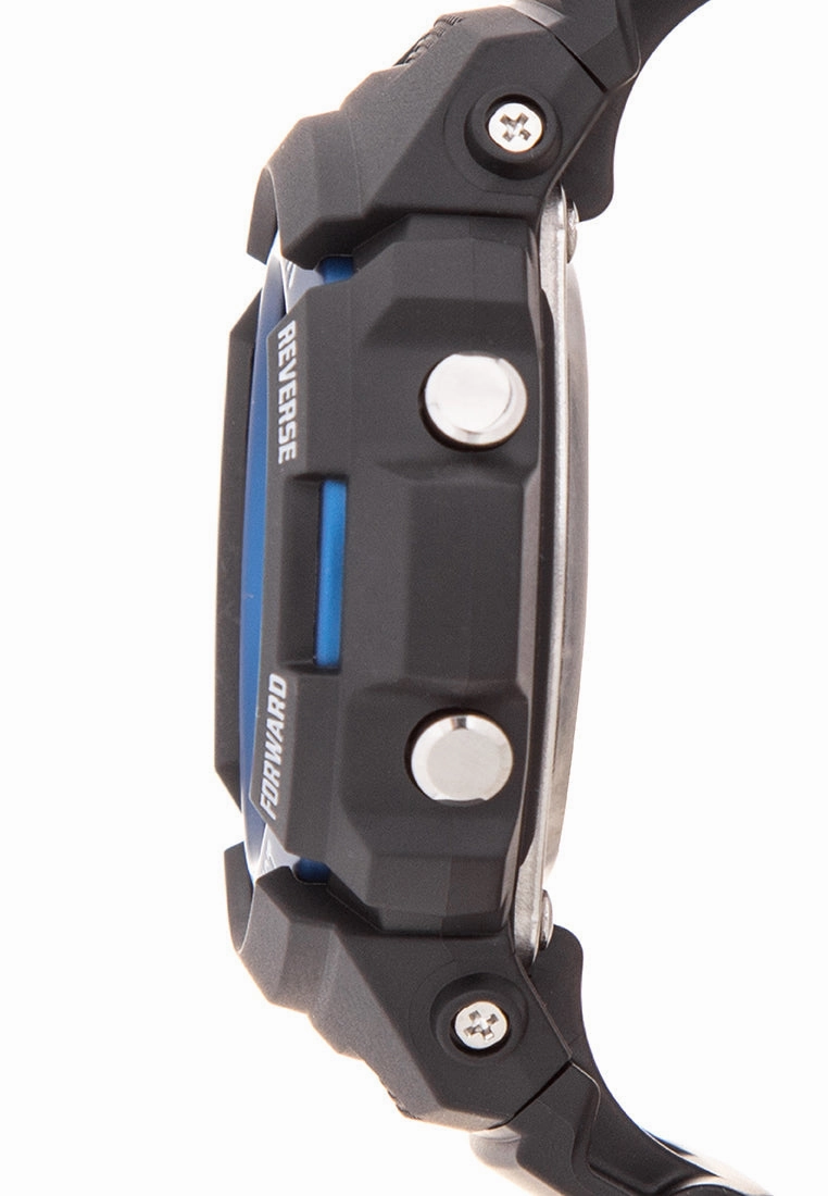 Casio G-shock AW-591-2ADR Digital Analog Rubber Strap Watch For Men