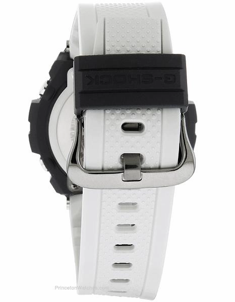 Casio G-Shock G-Steel - World Time - Black Case - White Strap - 200m