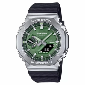 Casio G-Shock G-Steel METALLIC VAPOR Bluetooth Solar Mens Watch GBM2100A-1A3