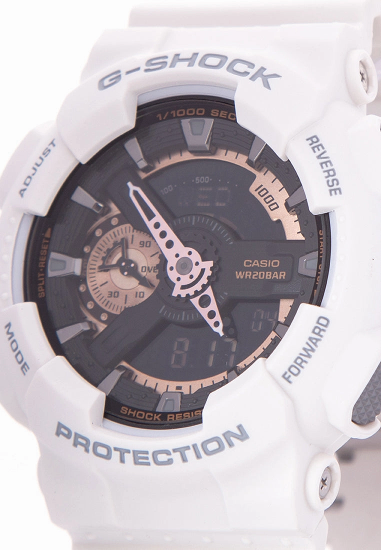 Casio G-shock GA-110RG-7ADR Digital Analog Rubber Strap Watch For Men
