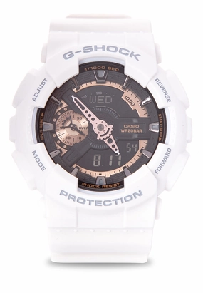 Casio G-shock GA-110RG-7ADR Digital Analog Rubber Strap Watch For Men