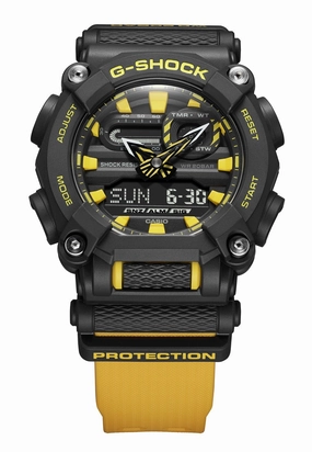 Casio G-shock GA-900A-1A9 Digital Analog Rubber Strap Watch For Men