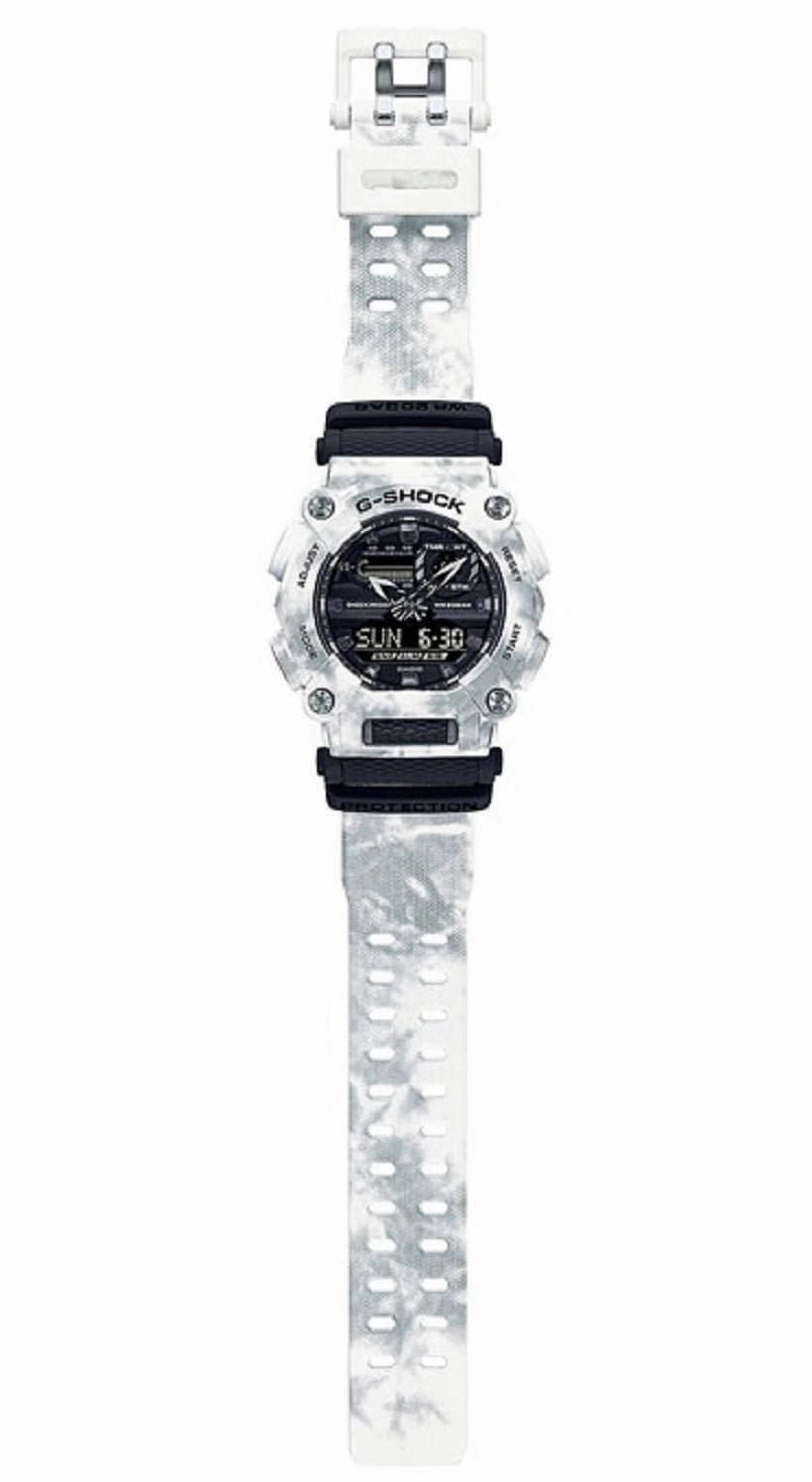 Casio G-shock GA-900GC-7A Digital Analog Rubber Strap Watch For Men