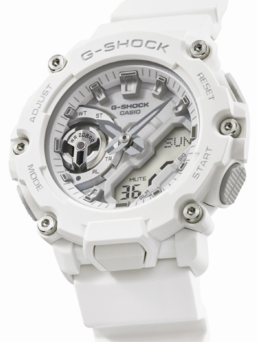 Casio G-shock GMA-S2200M-7A Digital Analog Rubber Strap Watch