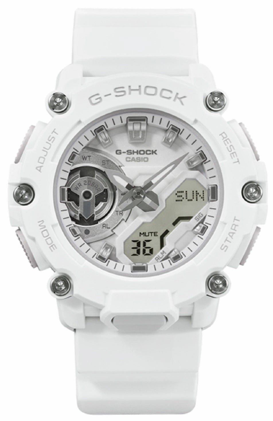 Casio G-shock GMA-S2200M-7A Digital Analog Rubber Strap Watch