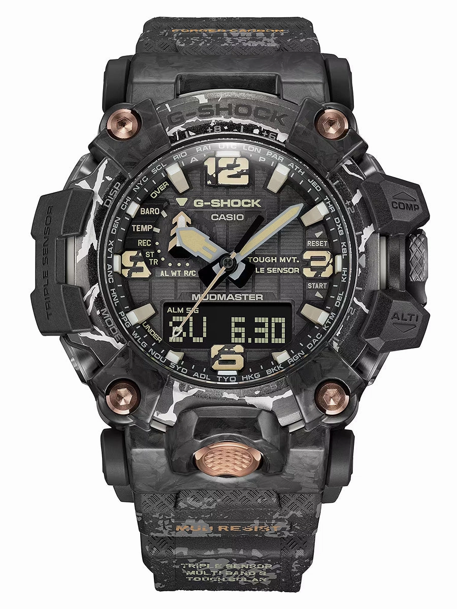 Casio G-SHOCK LAND MUDMASTER - Bold Cracked Pattern GWG2000CR-1A