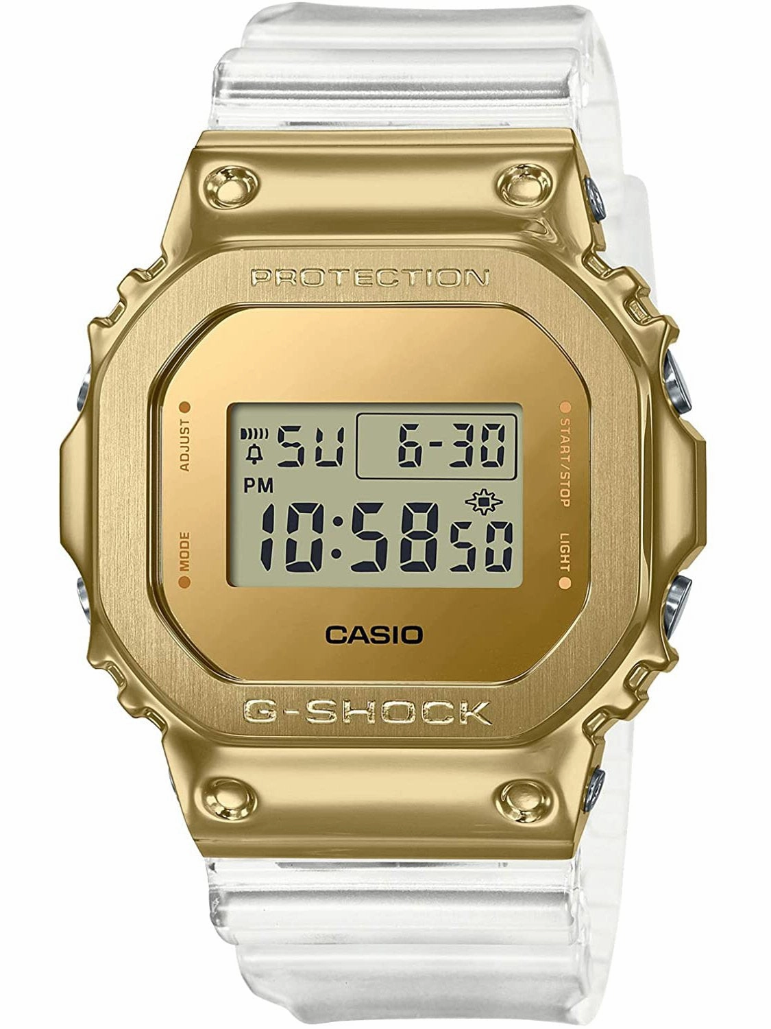 Casio G-Shock Limited Edition SKELETON GOLD Digital Mens Watch GM5600SG-9