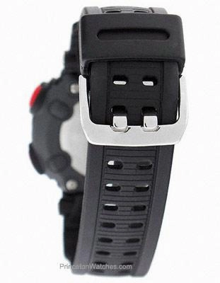 Casio G-Shock Mudman - Black with Red Accents - Low Temperature Resistant