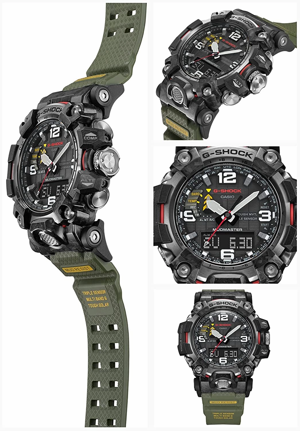 Casio G-SHOCK MUDMASTER Mud-Resistant GWG2000-1A3