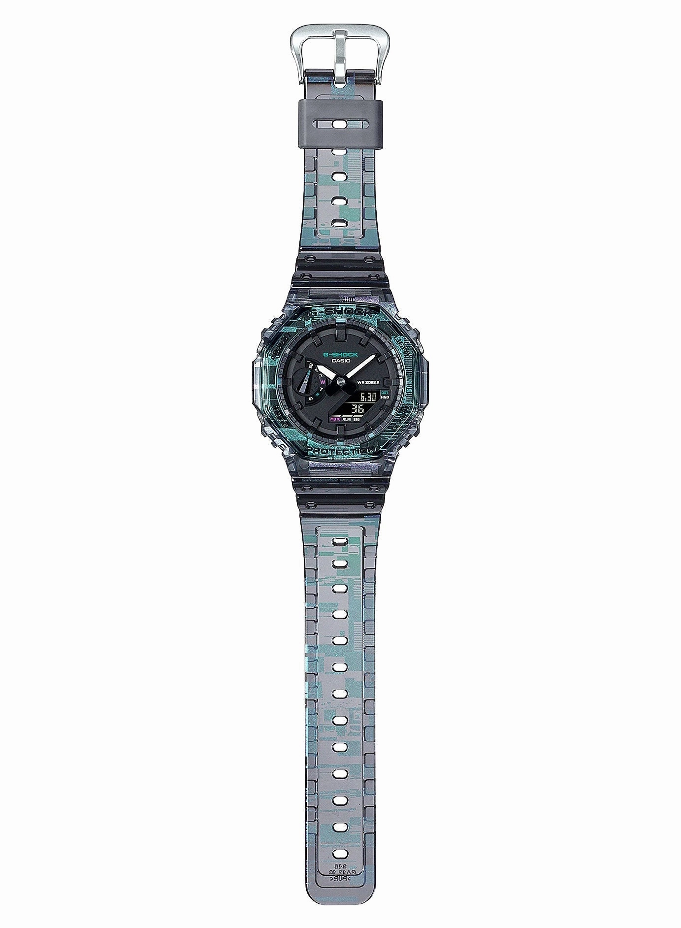 Casio G-Shock "Digital Glitch" Series Mens Watch GA2100NN-1A