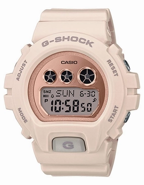 Casio G-Shock S Series Womens Watch - Blush Pink - Chronograph - 200M