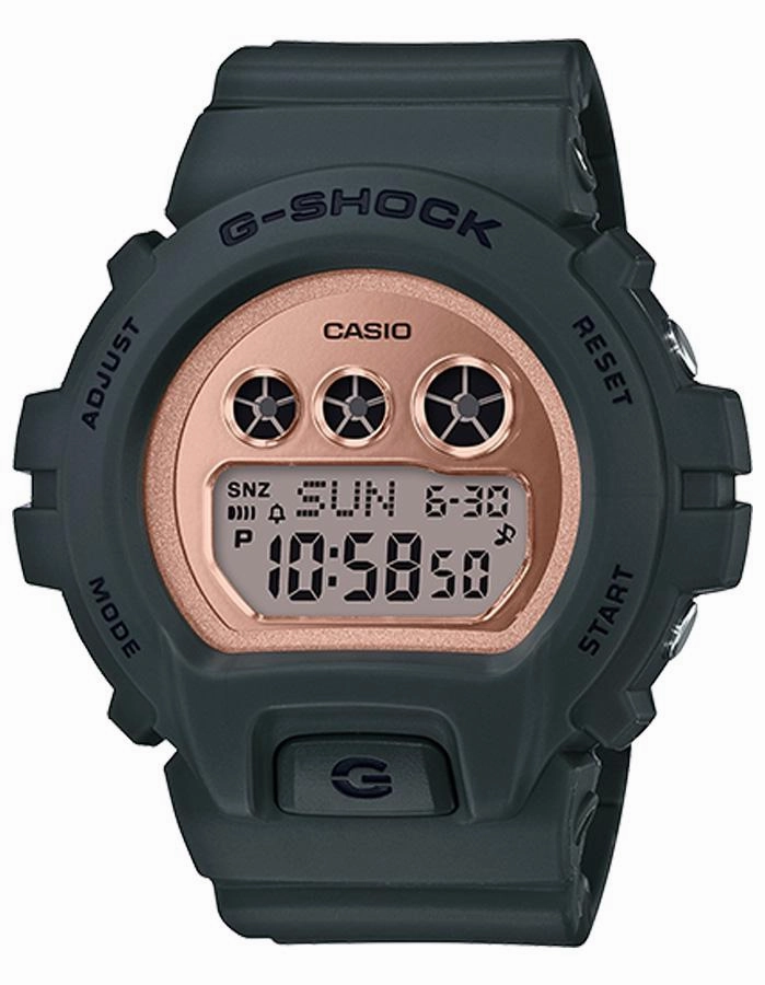 Casio G-Shock S Series Womens Watch - Military Green - Chronograph - 200M